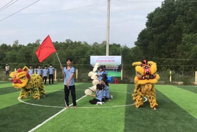 LỄ KHÁNH THÀNH SÂN BÓNG CỎ NHÂN TẠO TRƯỜNG THCS PHỔ AN
