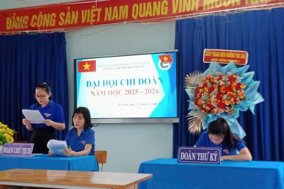 Đoàn TNCS Hồ Chí Minh là cánh tay đắc lực của Đảng, là đội tiên phong trong mọi hoạt động của nhà trường. Để tiếp tục đưa phong trào Đoàn THCS Hồ Chí Minh của nhà trường phát triển, ngày 27 tháng 9 năm 2025, Đoàn TNCS Hồ Minh Trường THCS Phổ An đã tổ chức Đại hội Chi đoàn, năm học 2025-2026. Buổi Đại hội đã diễn ra với không khí trang nghiêm và sự tham gia đầy đủ của các Đoàn viên Chi đoàn. Những ý kiến chỉ đạo của đồng chí Bí thư Chi đoàn phường Trà Câu cũng như của Bí thư Chi bộ Trường THCS Phổ An là sự dẫn dắt sâu sắc để hoạt động của Chi đoàn trong thời gian đến đạt nhiều thành công.